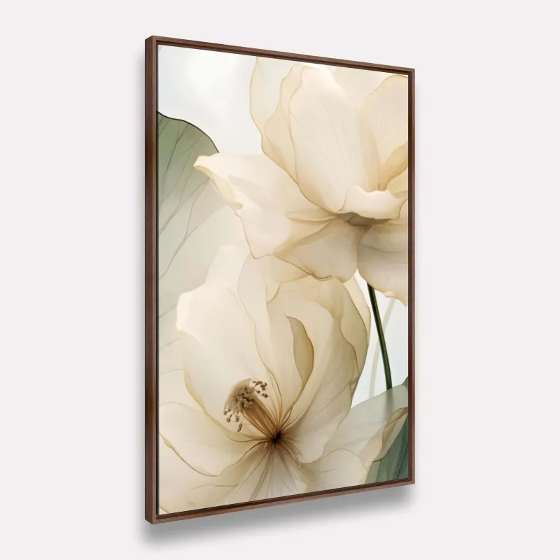 Quadro Florescer Delicado em Arte