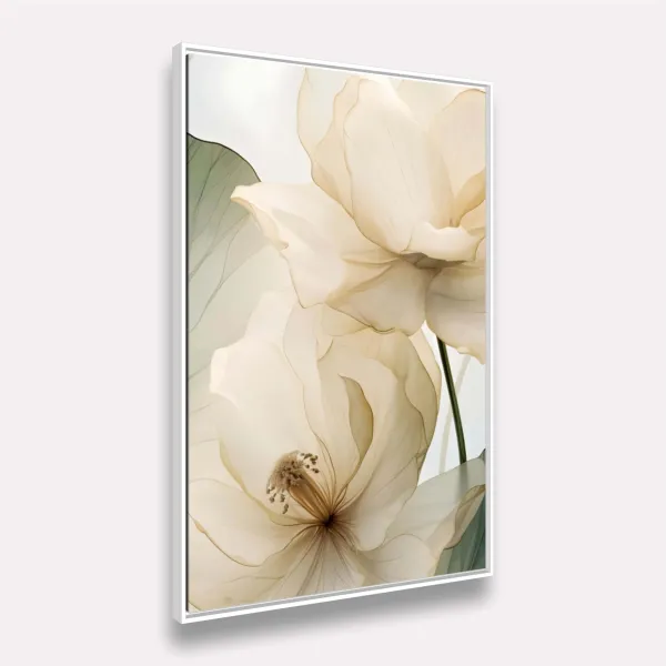 Quadro Florescer Delicado em Arte