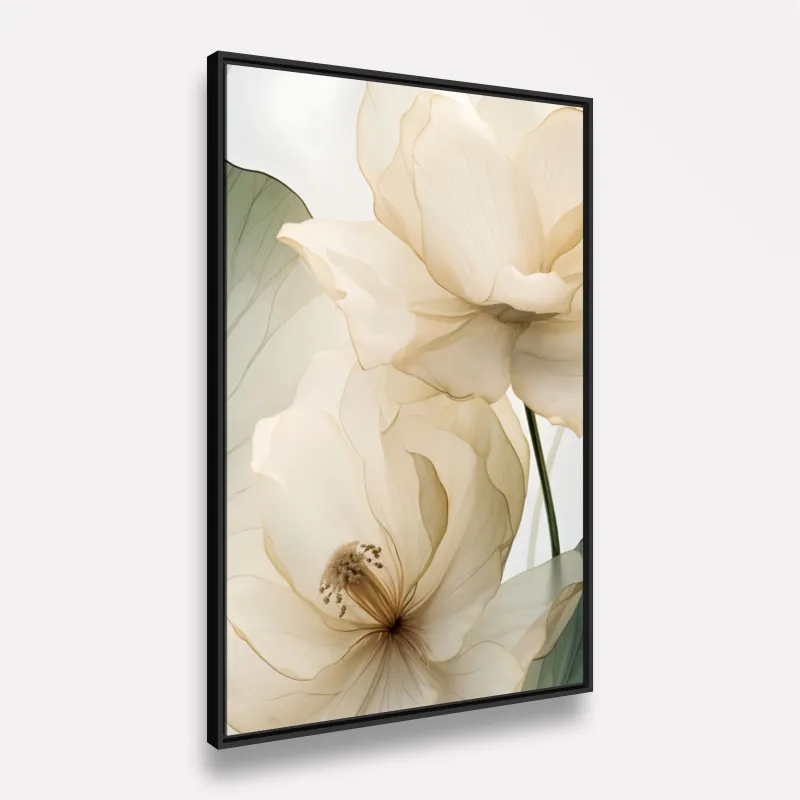 Quadro Florescer Delicado em Arte