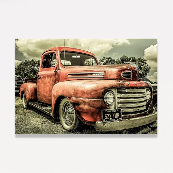 Quadro Carro Antigo - Truck Ford Vintage