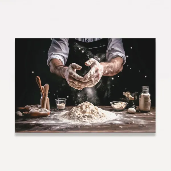 Quadro Decorativo a Arte da Panificação